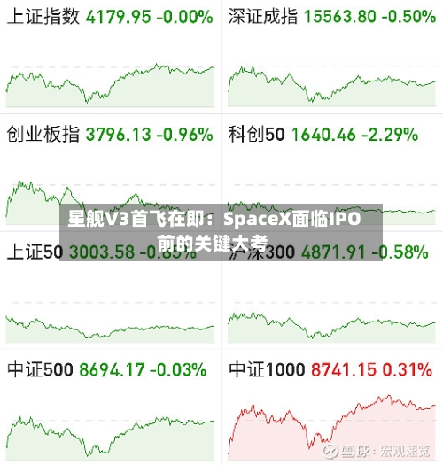 星舰V3首飞在即:SpaceX面临IPO前的关键大考-第2张图片