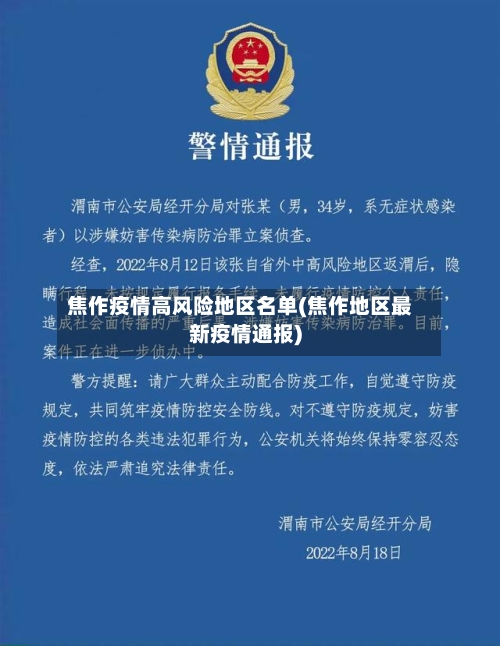 焦作疫情高风险地区名单(焦作地区最新疫情通报)-第2张图片