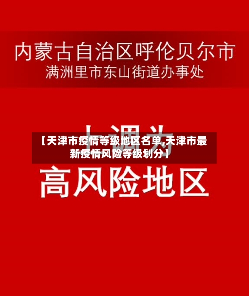 【天津市疫情等级地区名单,天津市最新疫情风险等级划分】-第2张图片