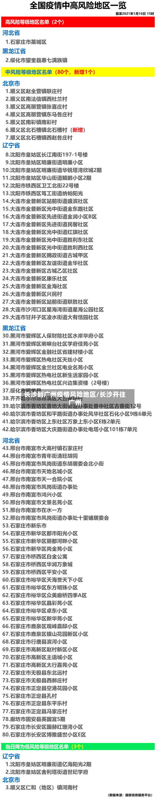 长沙到广州疫情风险地区/长沙开往广州-第3张图片