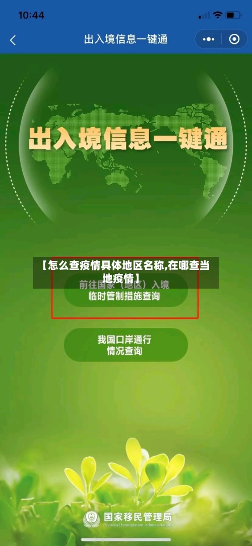 【怎么查疫情具体地区名称,在哪查当地疫情】