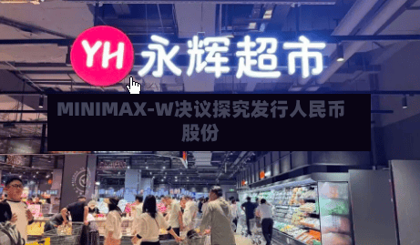 MINIMAX-W决议探究发行人民币股份
