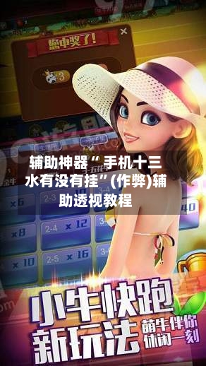 辅助神器“ 手机十三水有没有挂”(作弊)辅助透视教程-第2张图片