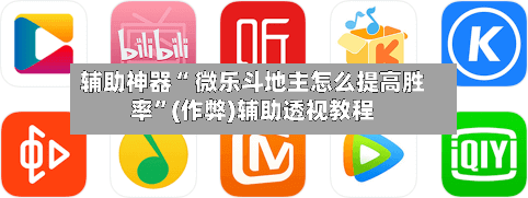 辅助神器“ 微乐斗地主怎么提高胜率”(作弊)辅助透视教程-第2张图片
