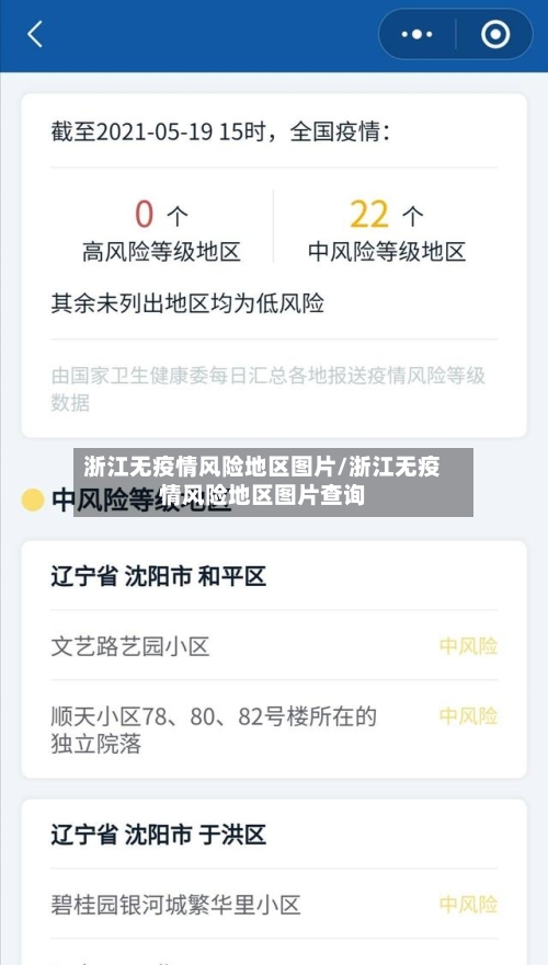 浙江无疫情风险地区图片/浙江无疫情风险地区图片查询