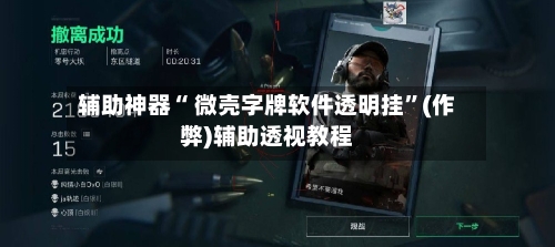辅助神器“ 微壳字牌软件透明挂”(作弊)辅助透视教程-第2张图片