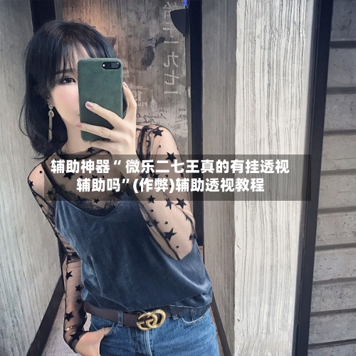 辅助神器“ 微乐二七王真的有挂透视辅助吗	”(作弊)辅助透视教程-第3张图片
