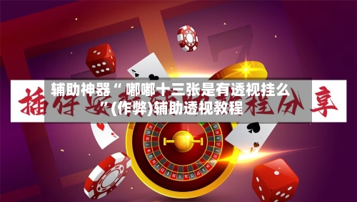 辅助神器“ 嘟嘟十三张是有透视挂么”(作弊)辅助透视教程-第3张图片