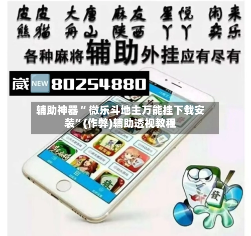 辅助神器“ 微乐斗地主万能挂下载安装”(作弊)辅助透视教程-第3张图片