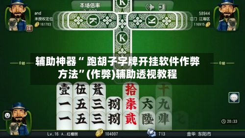 辅助神器“ 跑胡子字牌开挂软件作弊方法”(作弊)辅助透视教程-第3张图片