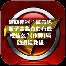 辅助神器“ 微壳跑胡子合集真的有透视挂么”(作弊)辅助透视教程
