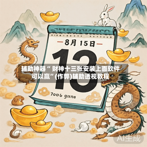 辅助神器“ 财神十三张安装上面软件可以赢”(作弊)辅助透视教程-第2张图片