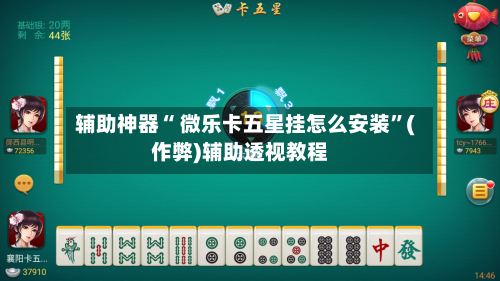 辅助神器“ 微乐卡五星挂怎么安装”(作弊)辅助透视教程-第2张图片