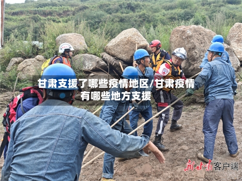 甘肃支援了哪些疫情地区/甘肃疫情有哪些地方支援-第3张图片