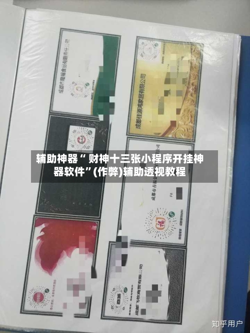 辅助神器“ 财神十三张小程序开挂神器软件”(作弊)辅助透视教程-第2张图片