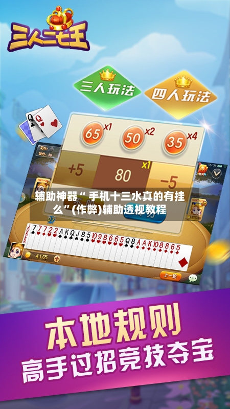 辅助神器“ 手机十三水真的有挂么”(作弊)辅助透视教程-第2张图片