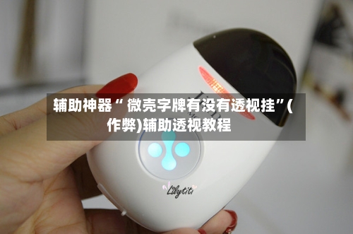 辅助神器“ 微壳字牌有没有透视挂”(作弊)辅助透视教程