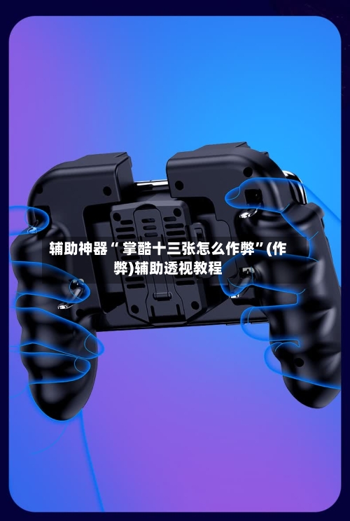 辅助神器“ 掌酷十三张怎么作弊”(作弊)辅助透视教程-第2张图片
